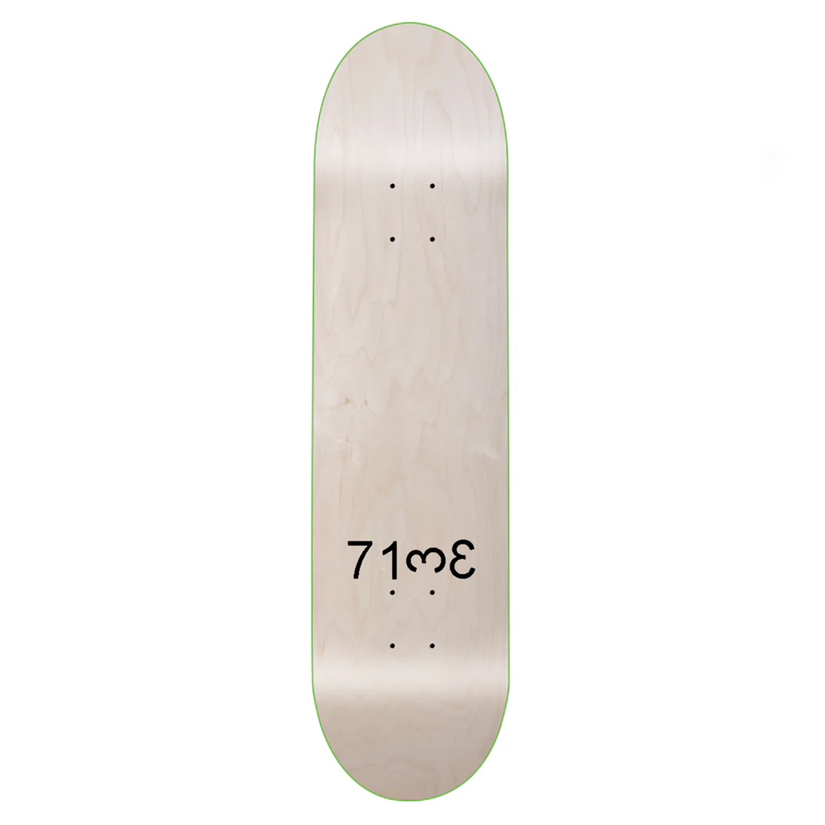 Turtle Island Mind Expansion Test Press White Skateboard Deck 8.25