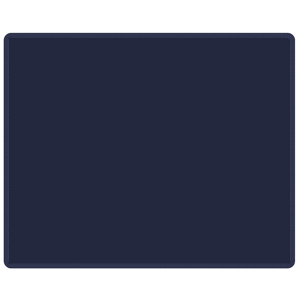 Qisan Non-Slip Rubber Base Gaming Mouse Pad - Foldable, Comfortable Desk Mat for PC, Laptop & Keyboard | High Precision Surface for Smooth Gaming & Office Work (Dark Blue) | Perfect for Esports, Graphic Design & Home Office Setup