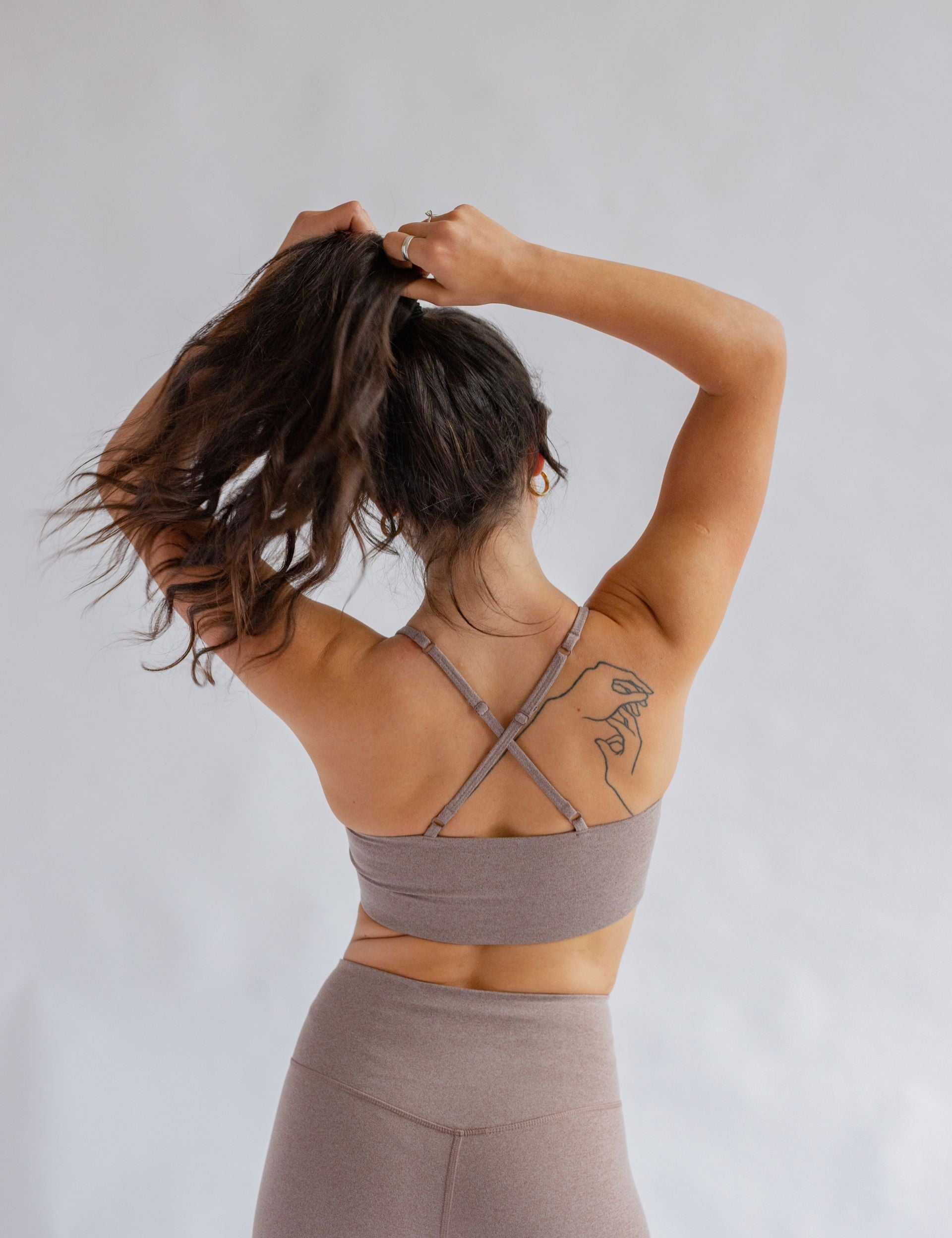 Juliet Bra Cocoon Heather - Comfortable Wireless Bralette for Everyday Wear, Lounge & Sleep | Soft Stretch Fabric for All-Day Comfort