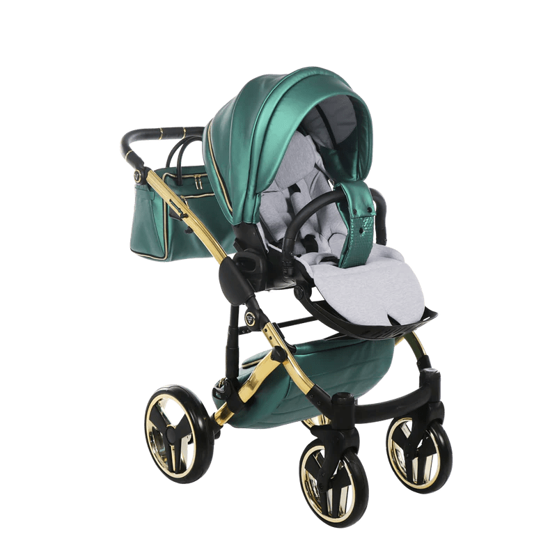 Junama Pilot Pram Stroller - Lightweight Baby Stroller with Adjustable Canopy & Storage Basket | Perfect for Travel, Shopping & Daily Walks