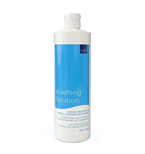 Sigvaris Liquid Washing Solution 16 Oz - Gentle Compression Garment Cleaner for Medical & Post-Surgery Use - Single Pack - Ideal for Daily Washing of Support Stockings & Recovery Wear