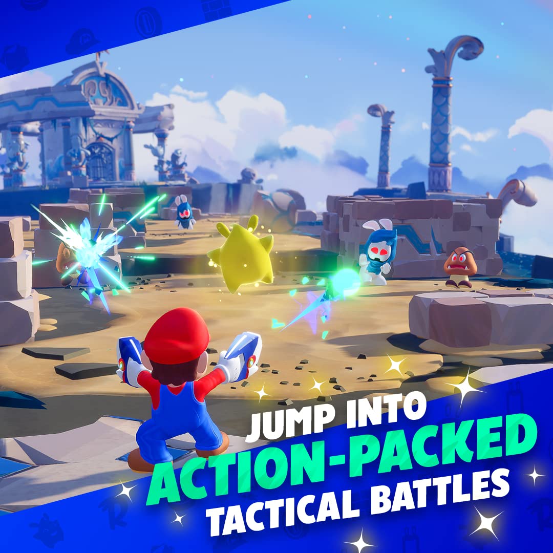 Mario + Rabbids Sparks of Hope GOLD Edition for Nintendo Switch - Limited Edition Game with Exclusive Content - Perfect for Family Fun and Adventure Gaming