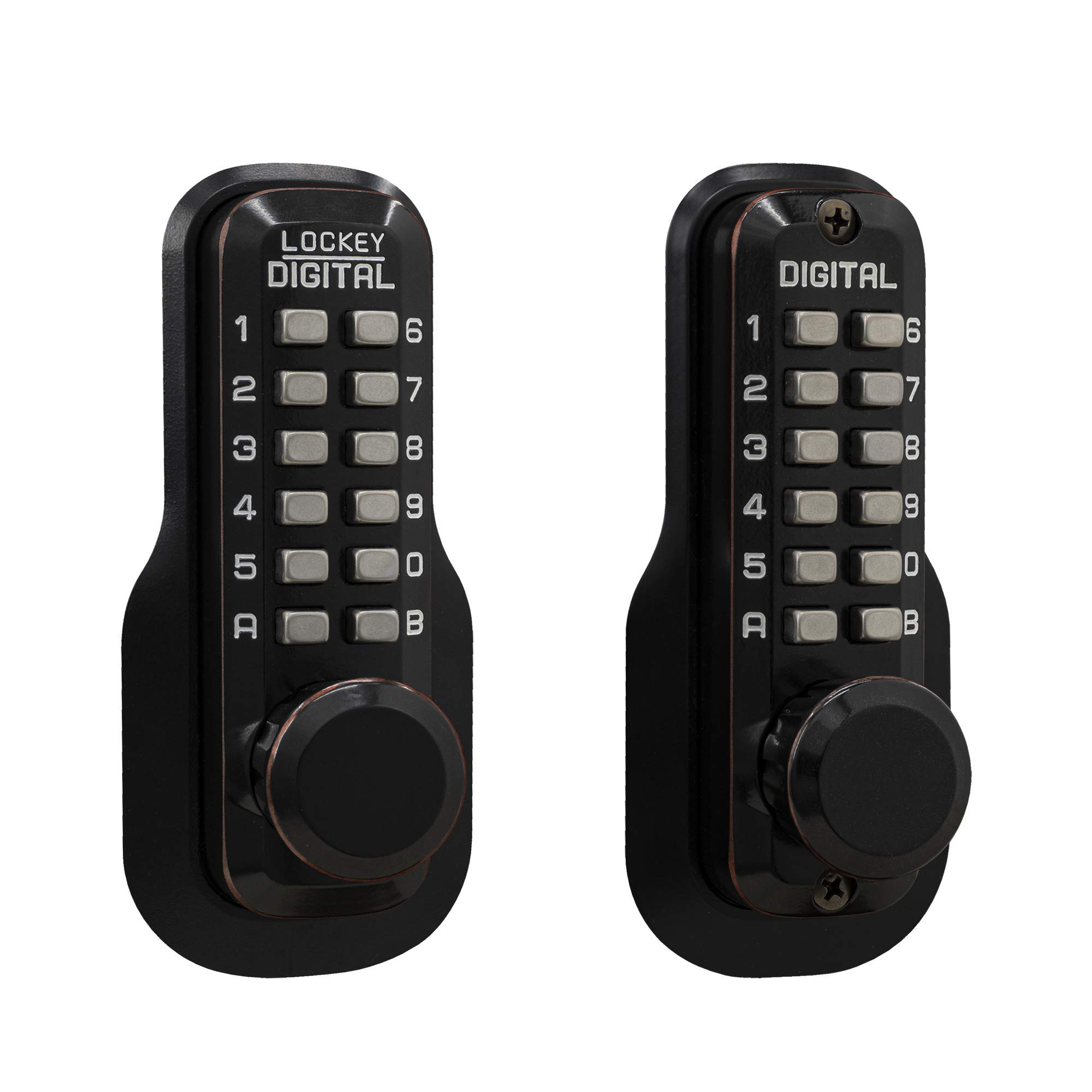 M230OILDC Keyless Mechanical Spring Latch - Heavy Duty Door Lock for Commercial & Residential Security (Ideal for Storage Rooms, Gates & Sheds)