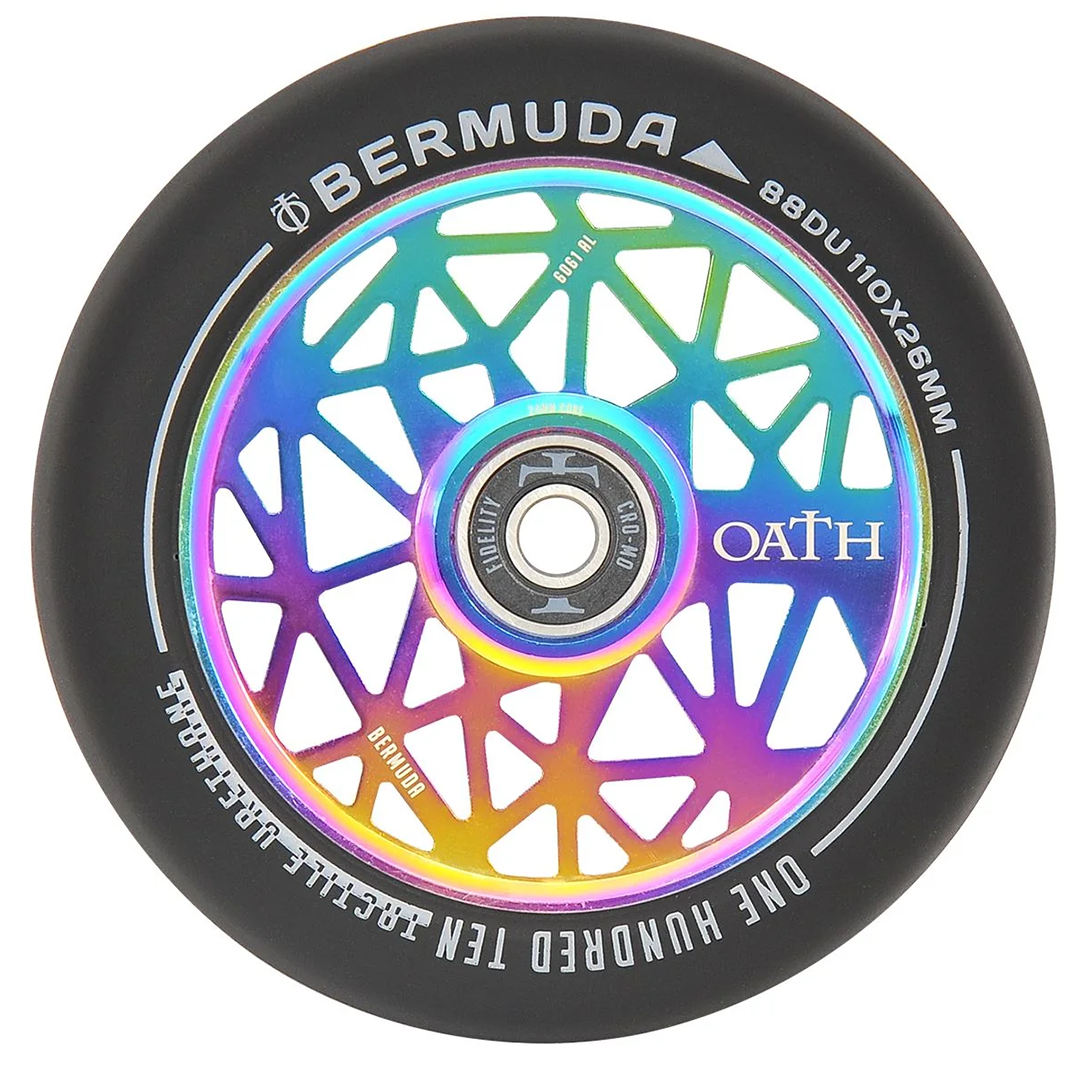 Oath Bermuda 110mm Skateboard Wheels - High Performance for Street and Park Skating