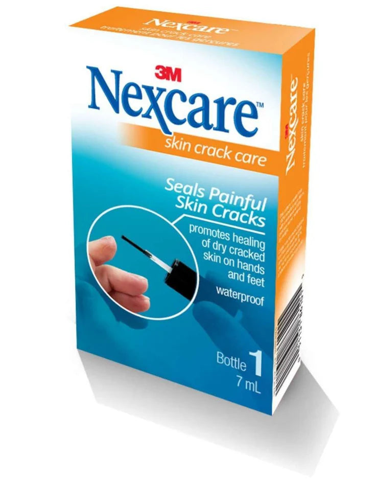 NEXCARE SKIN CRACK CARE 7mL - Healing Ointment for Dry Cracked Hands & Feet - Ideal for Winter Skin Repair & Moisturizing