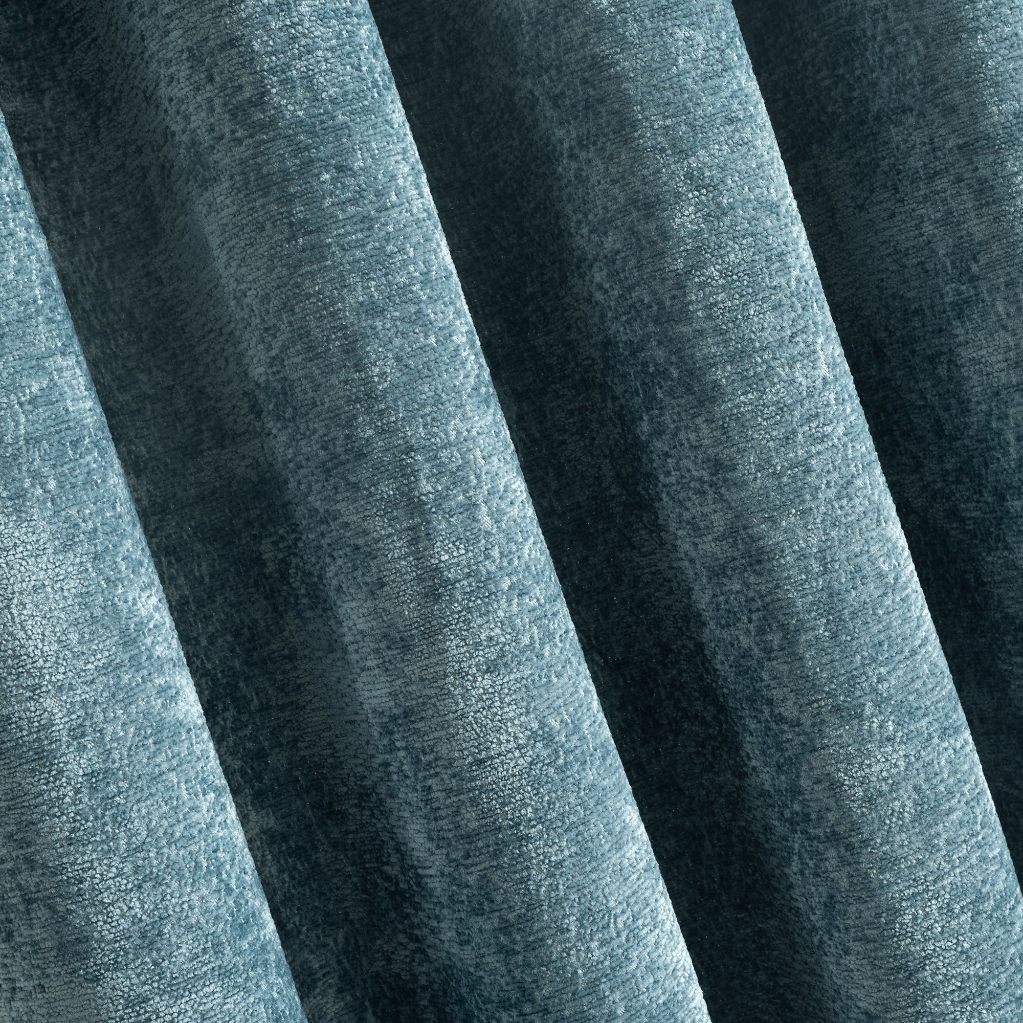 Luxury Velvet Chenille Window Curtain Panel - Blackout Drapes for Living Room & Bedroom - Soft Thermal Insulated Curtains for Home Decor & Privacy