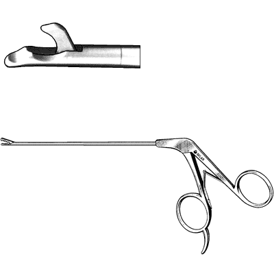 Basket Forceps Scoop Nose 2.75mm Surgical Instrument - Precision Medical Tool for Laparoscopy, Endoscopy & Microsurgery Procedures