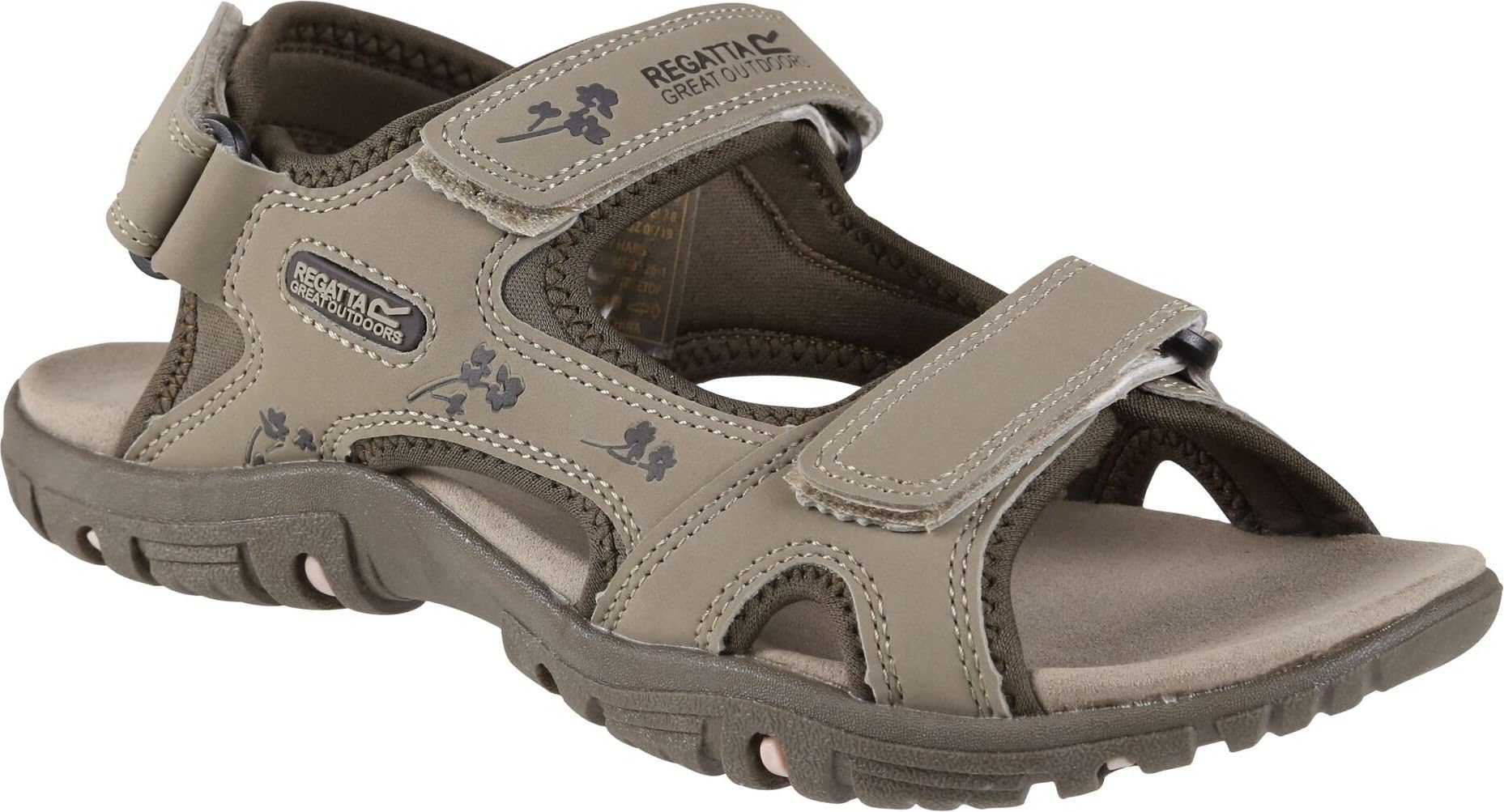 Regatta Women's Haris Walking Sandals - Comfortable & Supportive Outdoor Sandals for Hiking, Travel & Summer Adventures