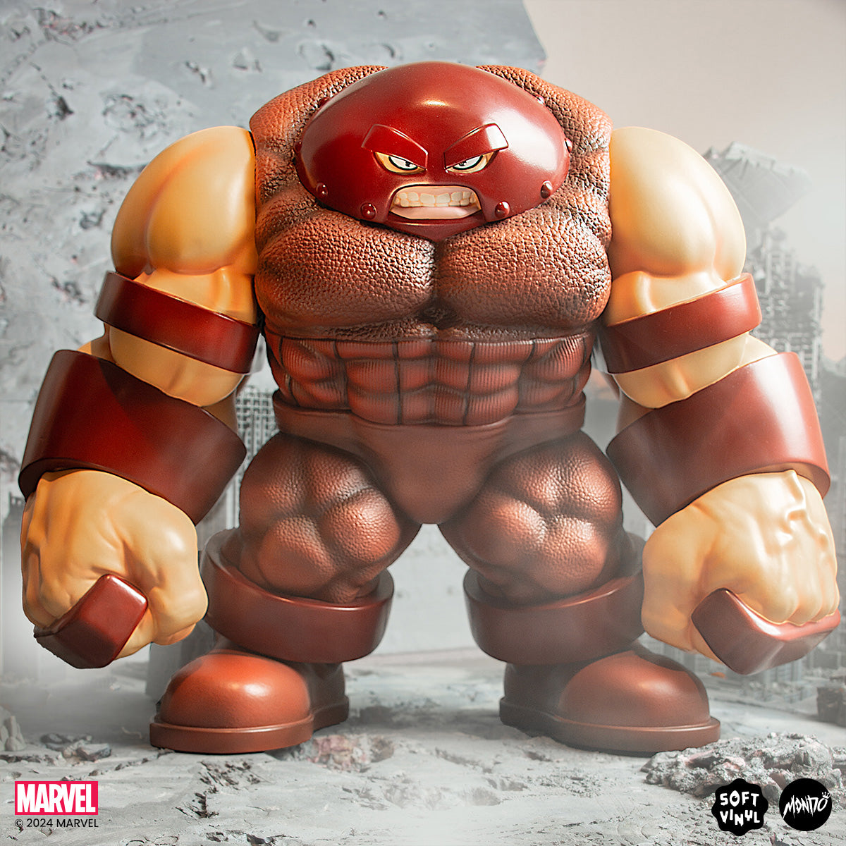 Juggernaut Soft Vinyl Collectible Figure - Limited Timed Edition - Perfect for Marvel Fans Display & Comic Book Collections