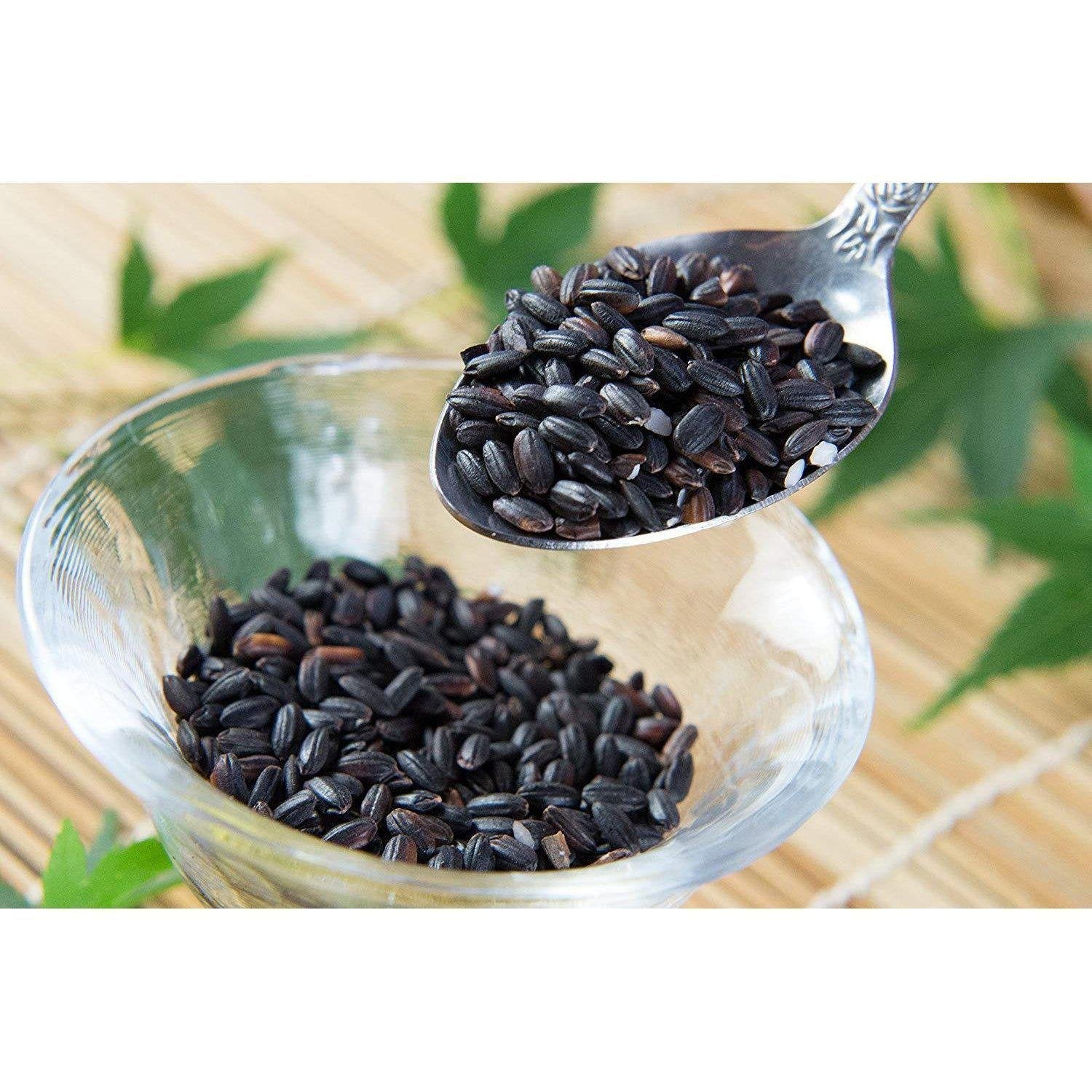 Organic Kuromai Japanese Black Rice 450g - Premium Glutinous Rice for Sushi, Rice Balls & Healthy Meals - Authentic Asian Pantry Staple