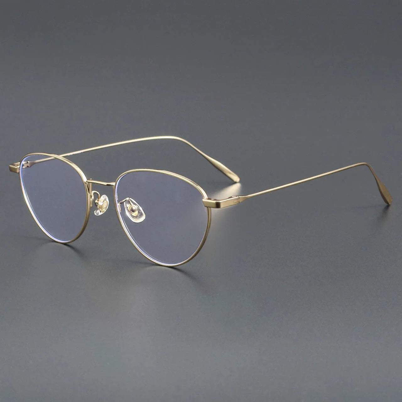 Stylish Unisex Titanium Square Oval Cat Eye Eyeglasses Frame 308 - Lightweight & Durable for Men & Women | Perfect for Reading, Work, and Fashion Accessories