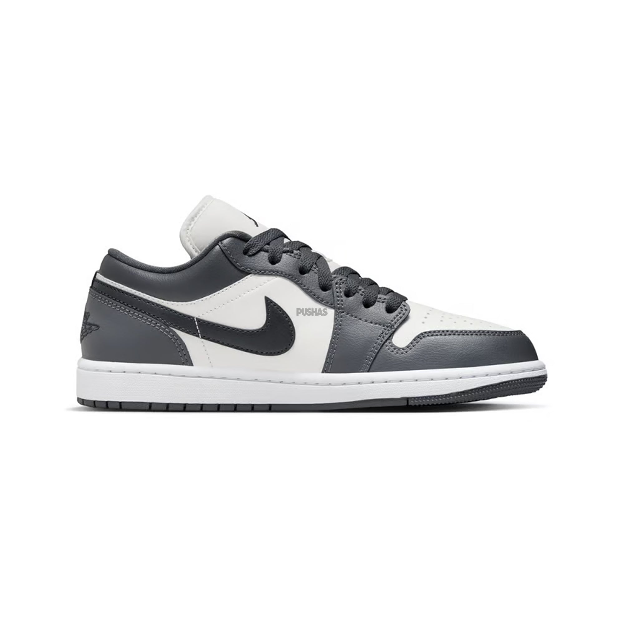 Air Jordan 1 Low 'Dark Grey' Sneakers (2023) - Men's Basketball Shoes for Casual Wear & Street Style