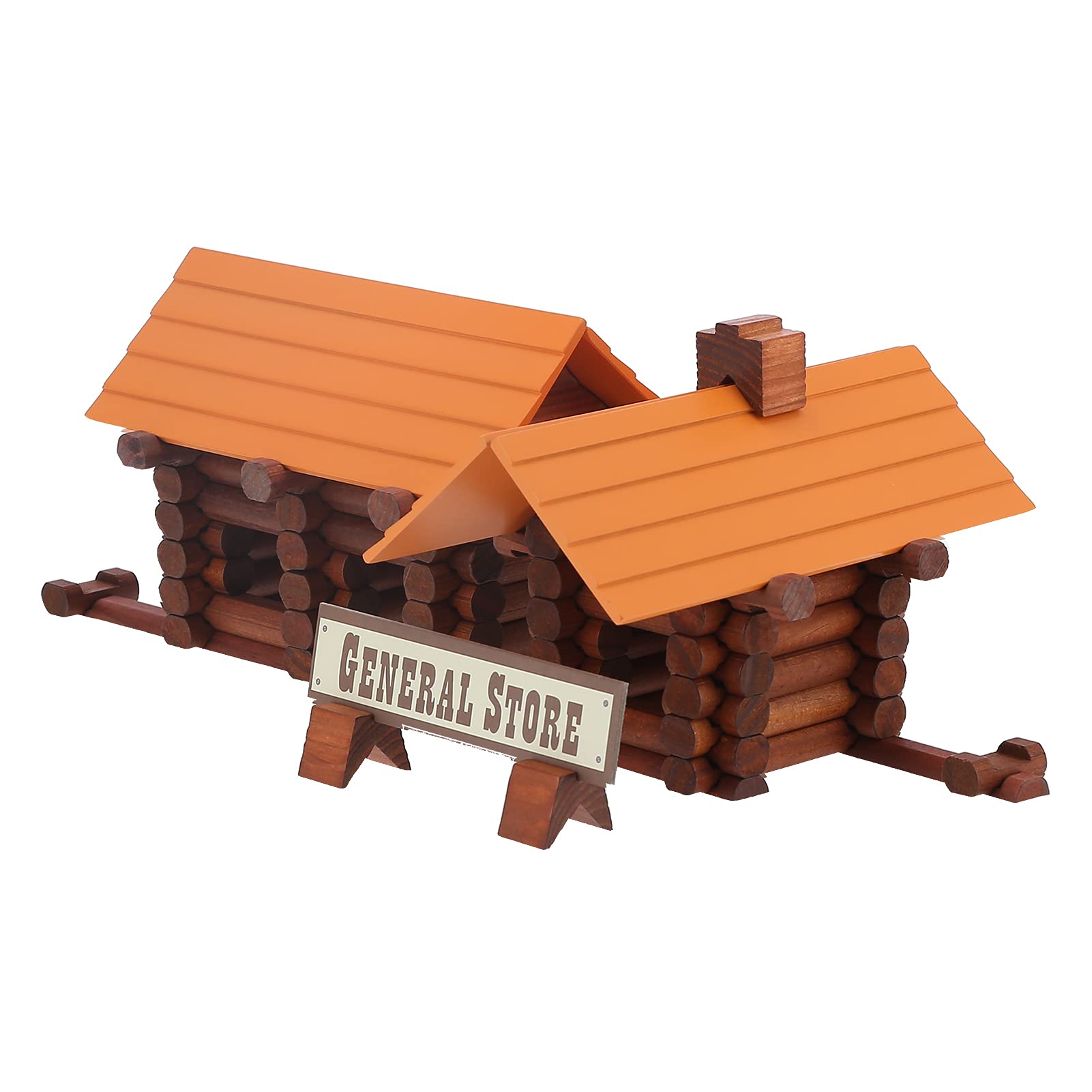 Evonecy Wooden House Building Blocks Toy Set - Educational STEM Construction Kit for Kids, DIY Creative Play with Wooden Bricks & Parts - Perfect Gift for Birthday, Christmas & Preschool Learning Activities