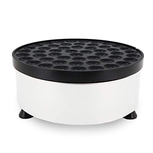INTSUPERMAI Commercial Electric Pancake Maker - 52 Mini Dutch Poffertjes & Muffin Waffle Machine for Home, Kitchen, Restaurant, Snack Bar - Perfect for Breakfast, Brunch, and Dessert Making