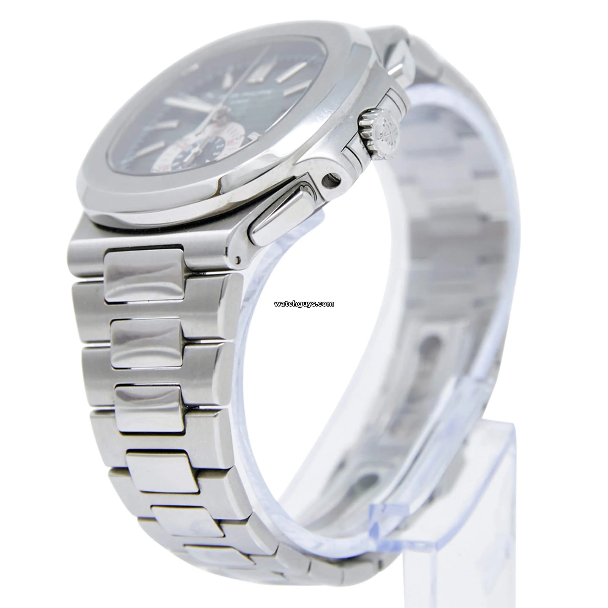 Patek Philippe Nautilus 5980/1A 001 Luxury Men's Watch - Stainless Steel Automatic Chronograph for Business & Formal Occasions