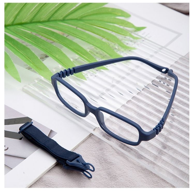 Unbreakable Kids Flexible Glasses with Adjustable Strap for Ages 4-6 Years - 6036 - Perfect for School, Sports & Outdoor Activities