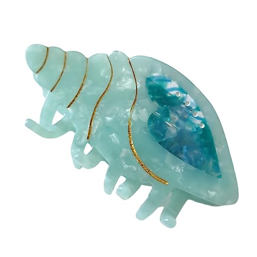 Green Spiral Shell