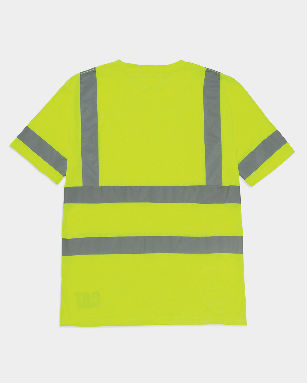 High Visibility Class III Safety T-Shirt for Men - ANSI Certified Reflective Work Shirt for Construction, Roadwork & Nighttime Outdoor Activities