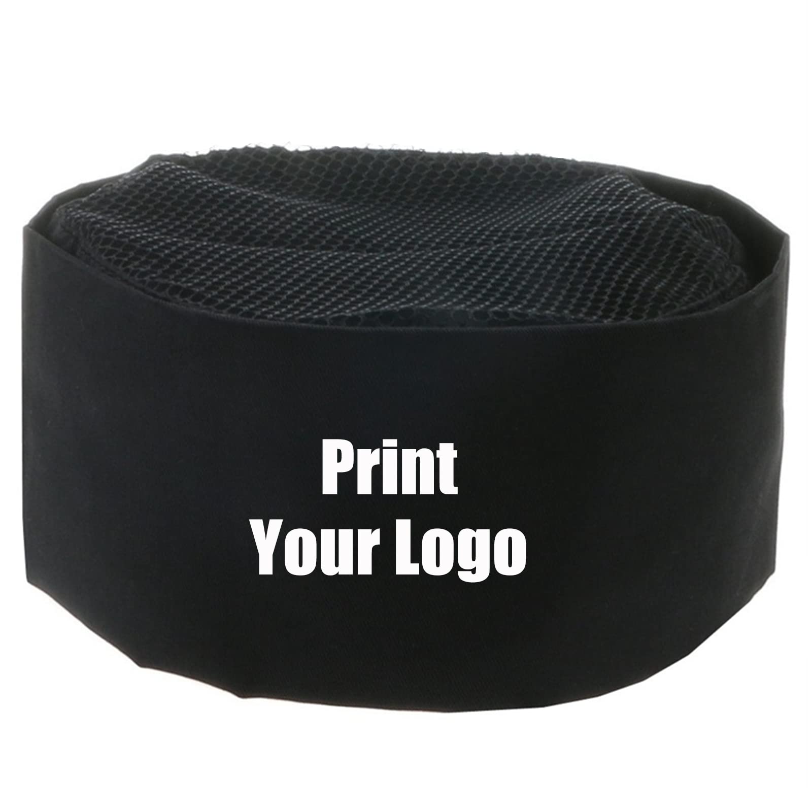Custom Personalized Chef Hat for Bakers & Cooks - Breathable Mesh Top Kitchen Cap - Perfect for Baking, Cooking & Culinary Arts