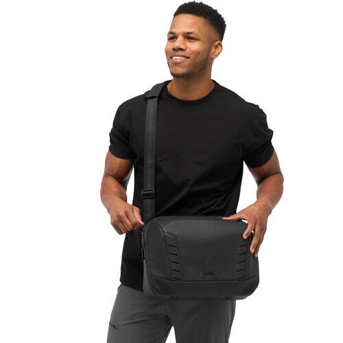 Nomatic McKinnon Camera Messenger Bag 13L - Waterproof & Durable DSLR Camera Bag for Photographers - Perfect for Travel, Hiking & Everyday Use (Black)