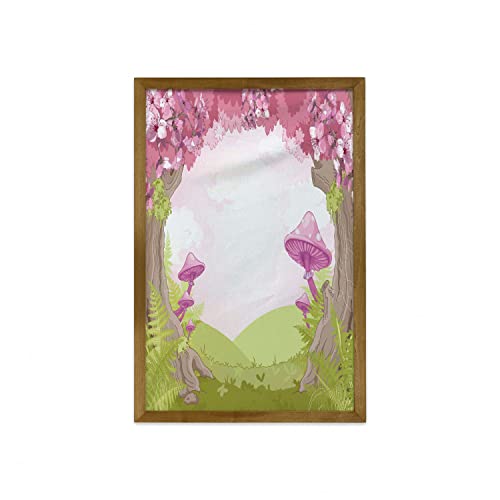 Green Pink Brown