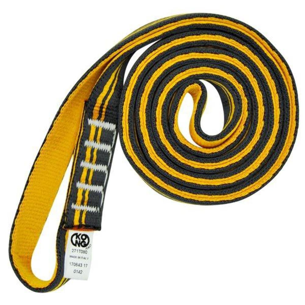 KONG Tubular Sling Ring - Durable Red Dog Toy for Training & Play, 120 cm - Perfect for Fetch, Tug-of-War & Outdoor Activities