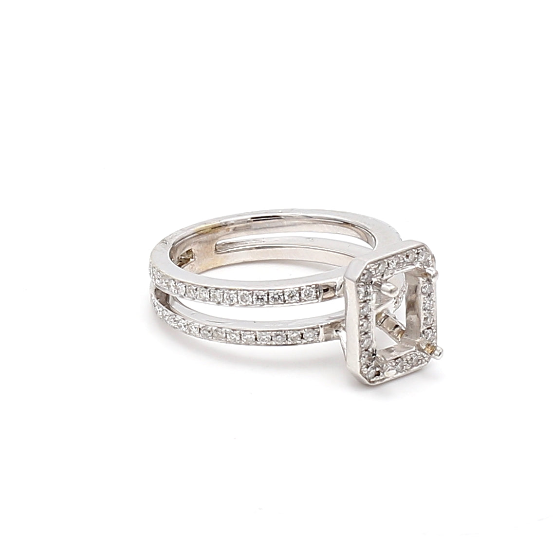 0.35 Carat Round Brilliant H VS1 Diamond Engagement Ring in 14K White Gold - Perfect for Proposals, Weddings & Anniversary Gifts