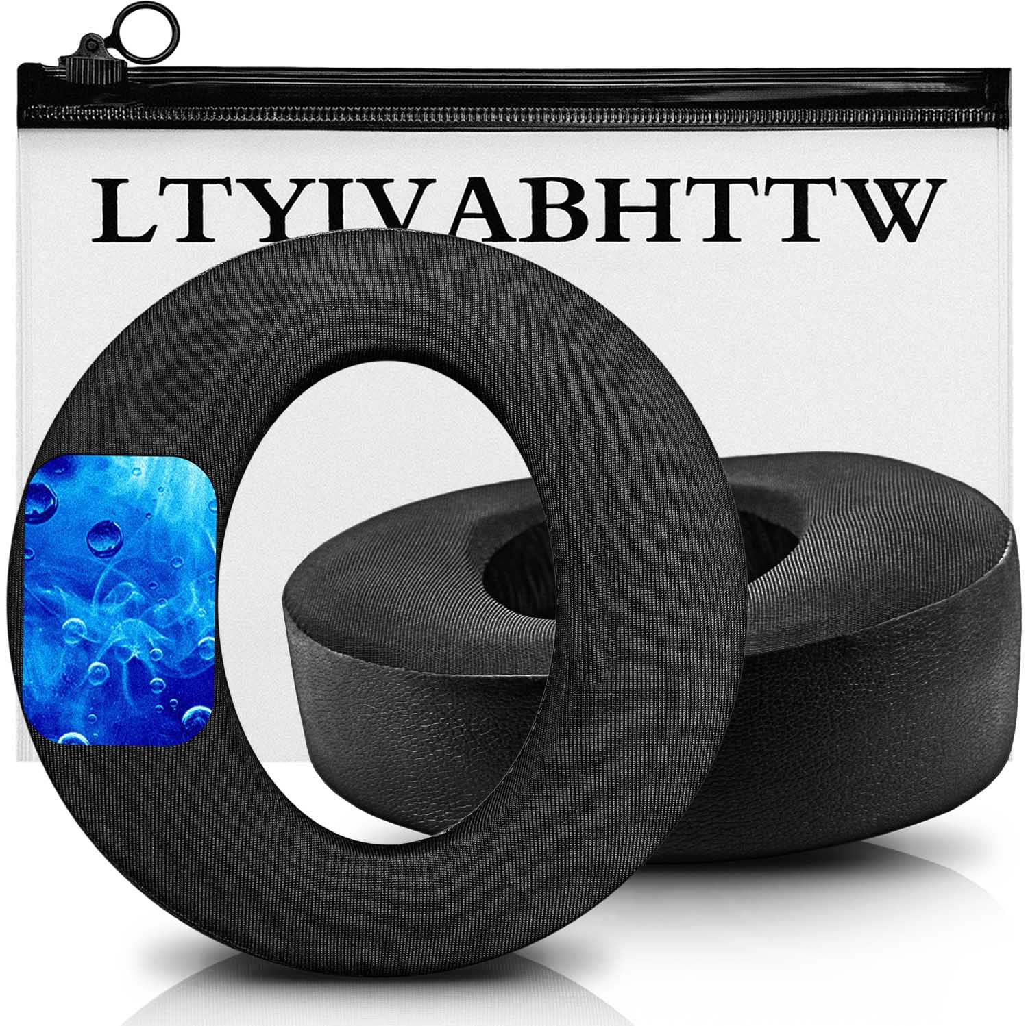Cooling Gel Ear Cushions for PS5 Playstation 5 Pulse 3D Headset - Hybrid Cooling Fabric for Enhanced Comfort - Perfect for Long Gaming Sessions & VR Play
