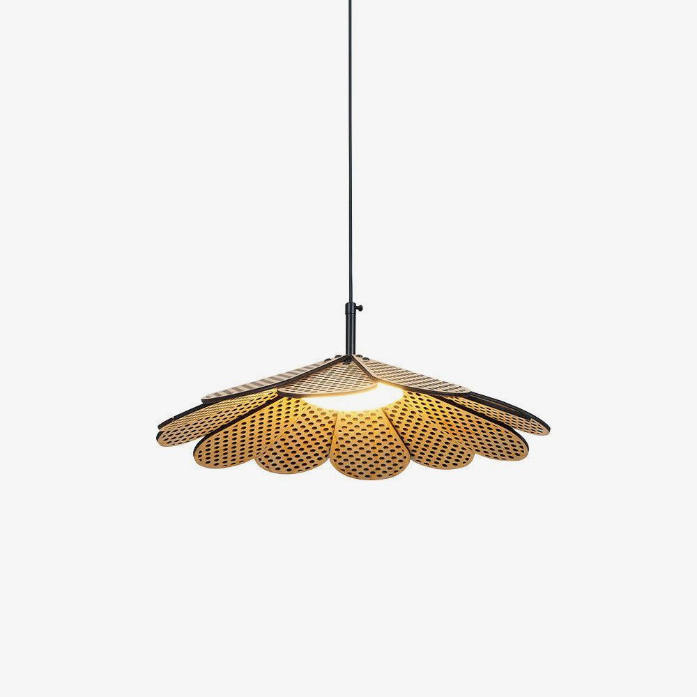 Hollyhock Pendant Light - Vintage Industrial Ceiling Lighting Fixture for Kitchen, Dining Room & Bedroom | Dimmable Edison Bulb Chandelier | Farmhouse & Modern Home Decor