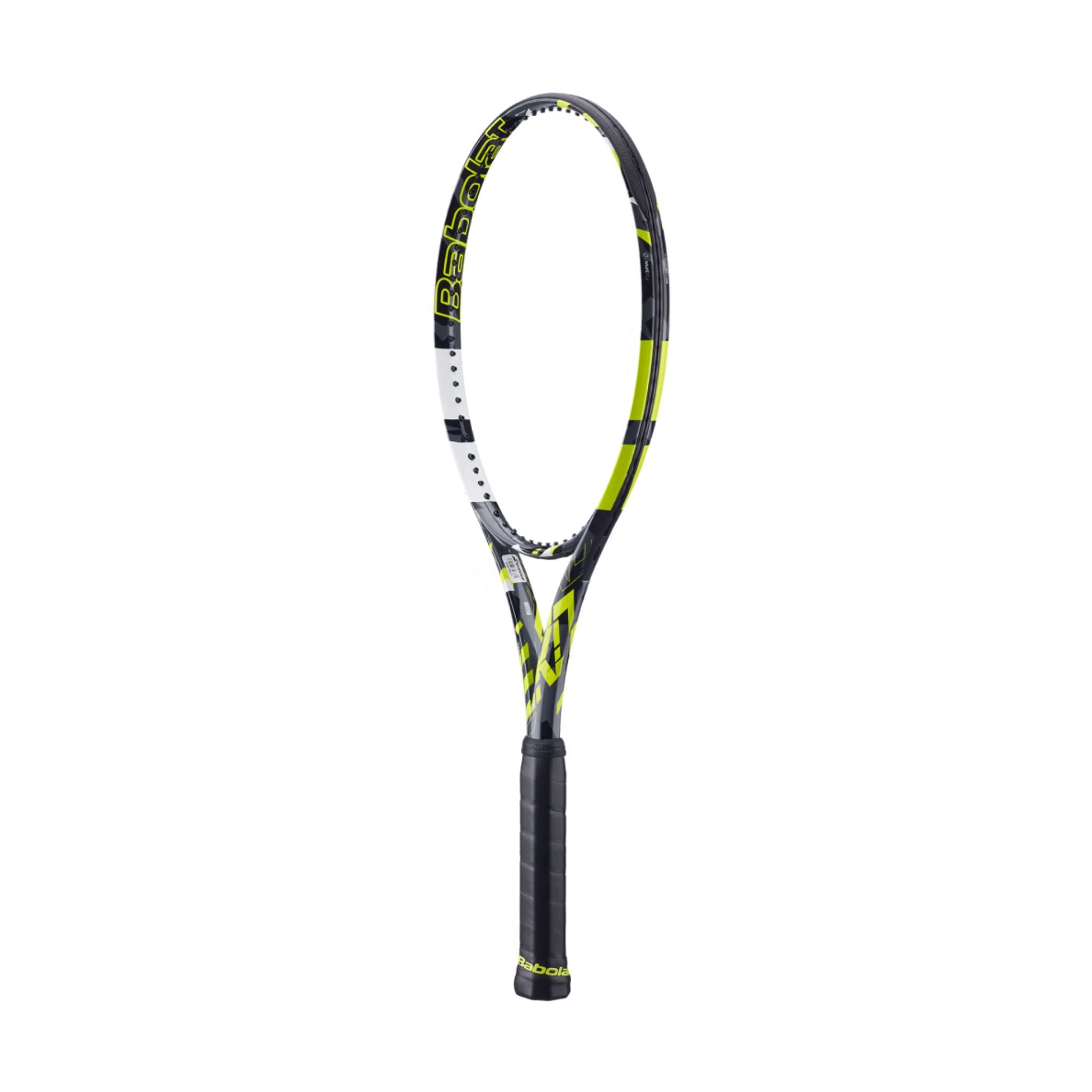Babolat Pure Aero Unstrung Tennis Racquet | Grey/Yellow/White | Professional Tennis Equipment for Competitive Play & Training