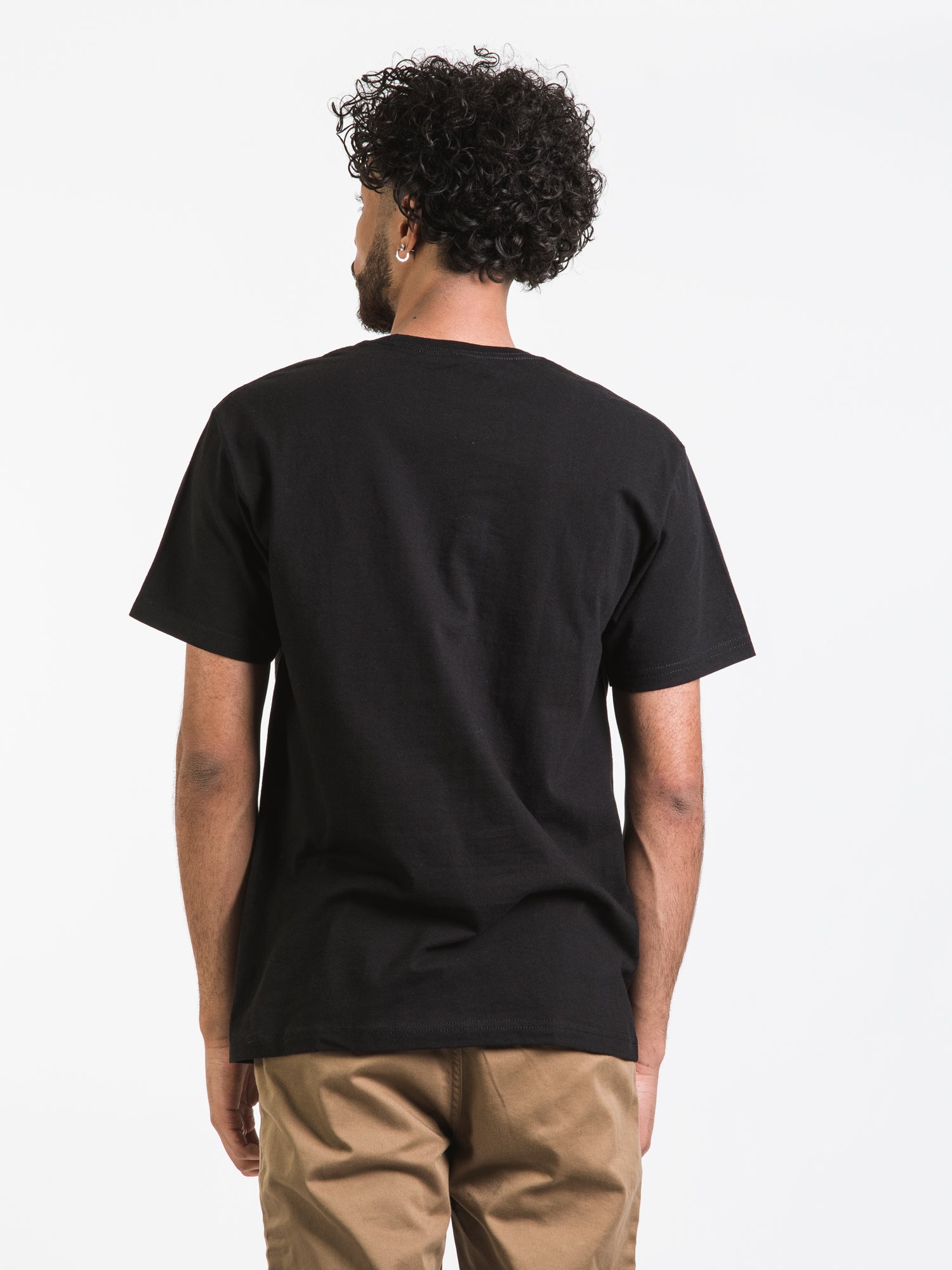 BRIXTON ALPHA THREAD Short Sleeve Embroidered T-Shirt for Men | Casual Summer Tee | Streetwear Fashion | Perfect for Outdoor Activities and Daily Wear