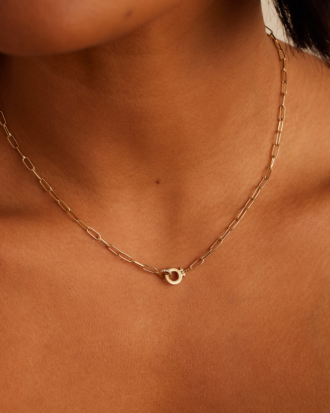 Exquisite Diamond Parker Necklace for Women - 14K Gold Plated Elegant Pendant Jewelry Gift for Her - Perfect for Anniversaries, Weddings & Special Occasions