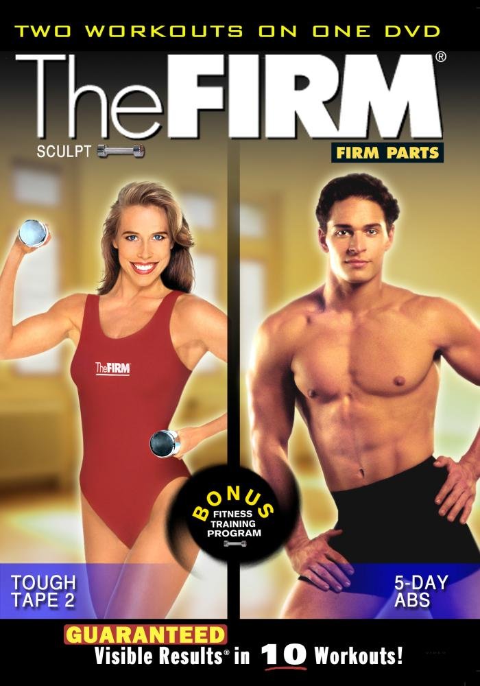 The Firm Parts: 5-Day Abs Workout & Tough Tape for Home Fitness - Perfect for Strength Training, Muscle Recovery, and Injury Prevention