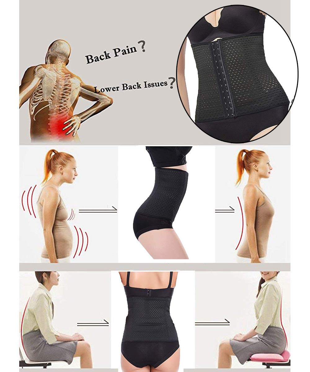 Best Waist Trainer for Women - Tummy Control Body Shaper with Steel Bones for Hourglass Figure | Postpartum Recovery, Workout & Everyday Slimming Shapewear
