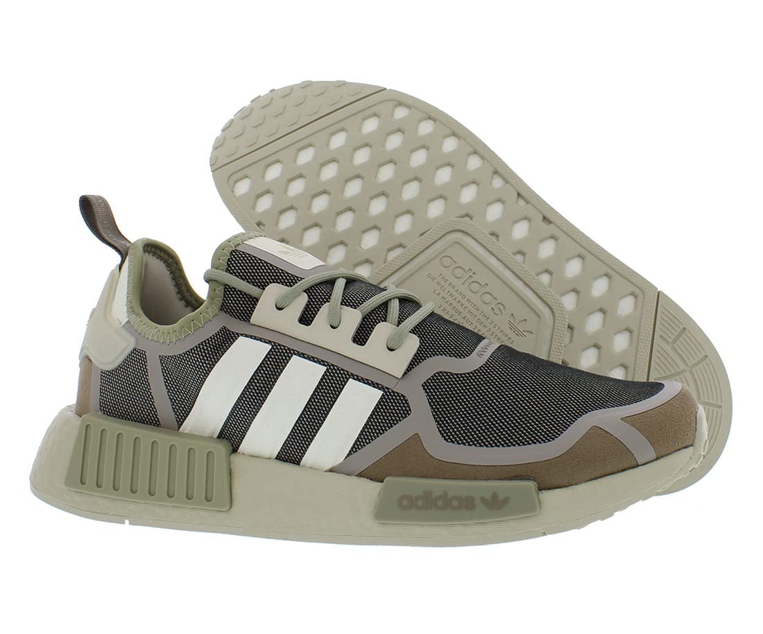 Adidas Originals Men's NMD_R1 Running Shoes - Clear Brown/Cream White/Light Brown | Size 11.5 | Comfortable Casual Sneakers for Walking, Gym & Streetwear Fashion