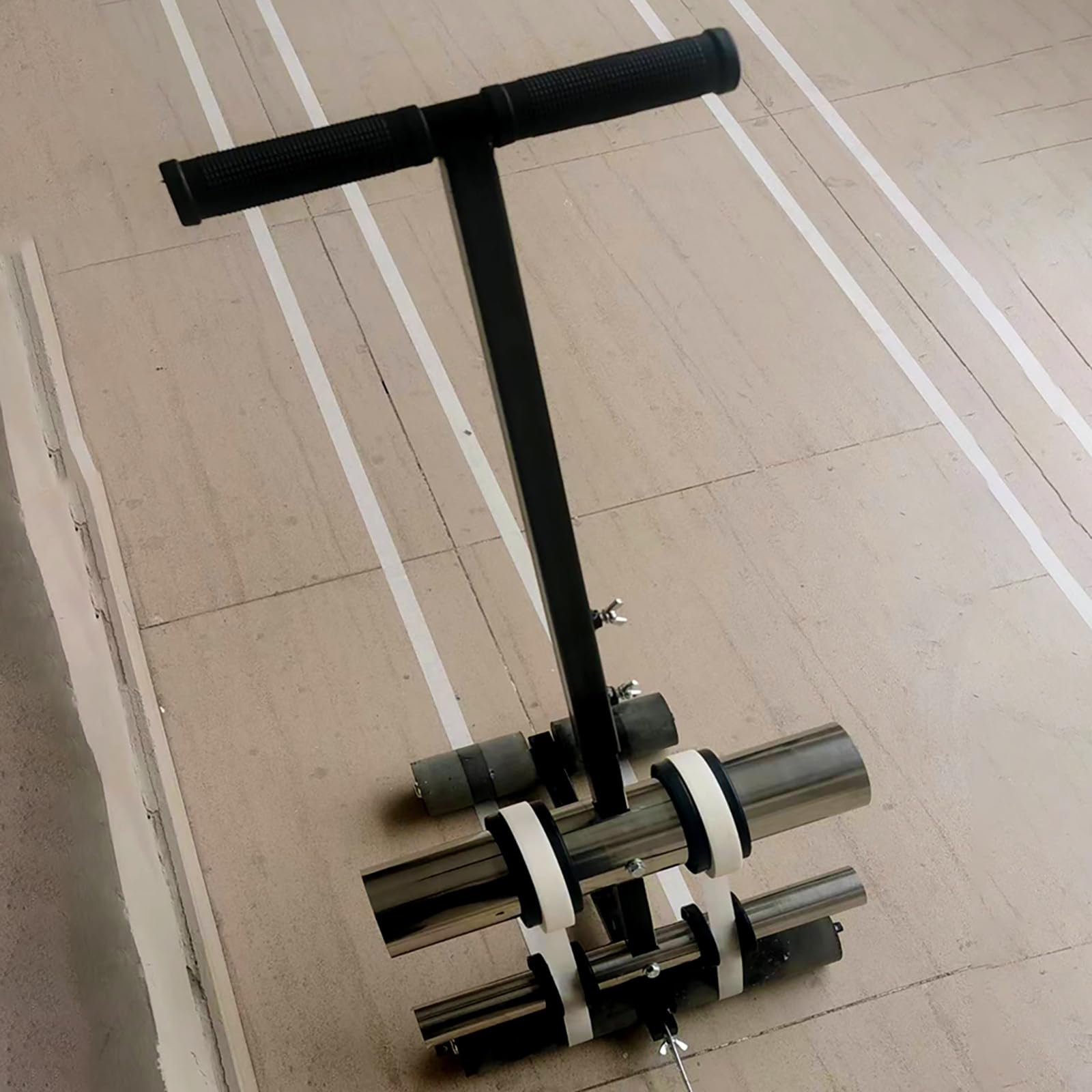 Manual Floor Tape Applicator for Hospital, Gym, School & Commercial Use - Hand Walk-Behind Floor Marking Machine for Repairing & Line Marking | Perfect for Warehouse Aisles, Sports Courts & Safety Paths