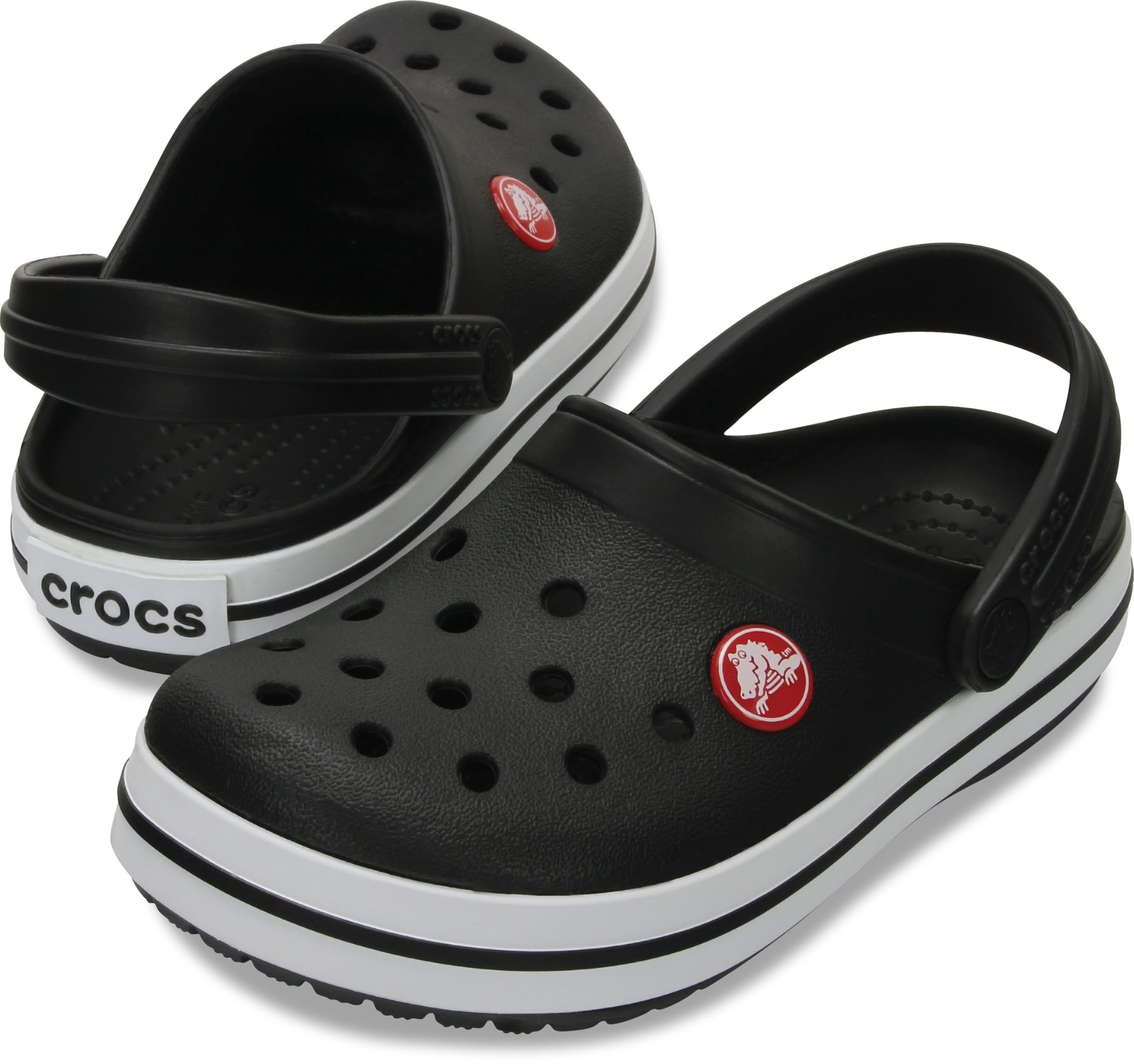 Crocs Unisex Kids' Crocband Clogs - Lightweight Comfortable Slip-On Water Shoes for Beach, Pool & Outdoor Play | Boys & Girls Sizes