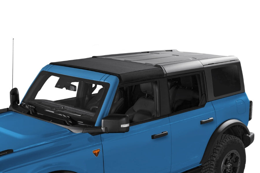 2024 Ford Bronco 4-Door Bestop Sunrider for Hardtop - Black Twill Soft Top Replacement | All-Weather Protection & Easy Installation for Off-Road Adventures
