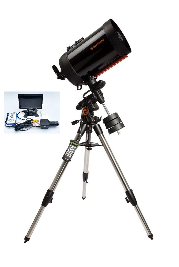 Premium VX 11 Schmidt-Cassegrain Telescope Kit with Accessories - High-Powered Astronomy Telescope for Stargazing, Astrophotography & Celestial Observation
