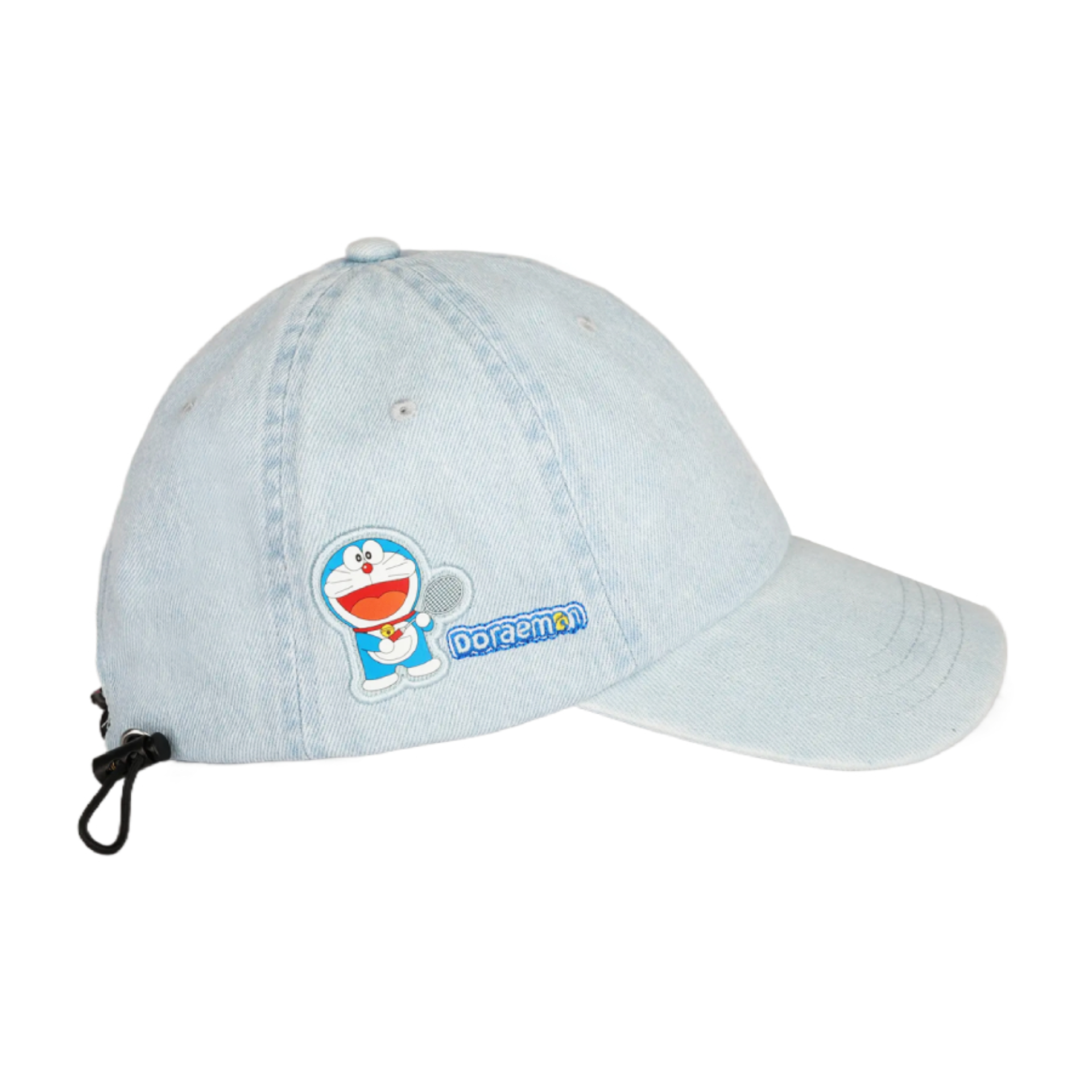 Victor X Doraemon VC509DRM Men's Baseball Cap - Denim Blue Anime Collaboration Hat for Casual Wear & Street Fashion