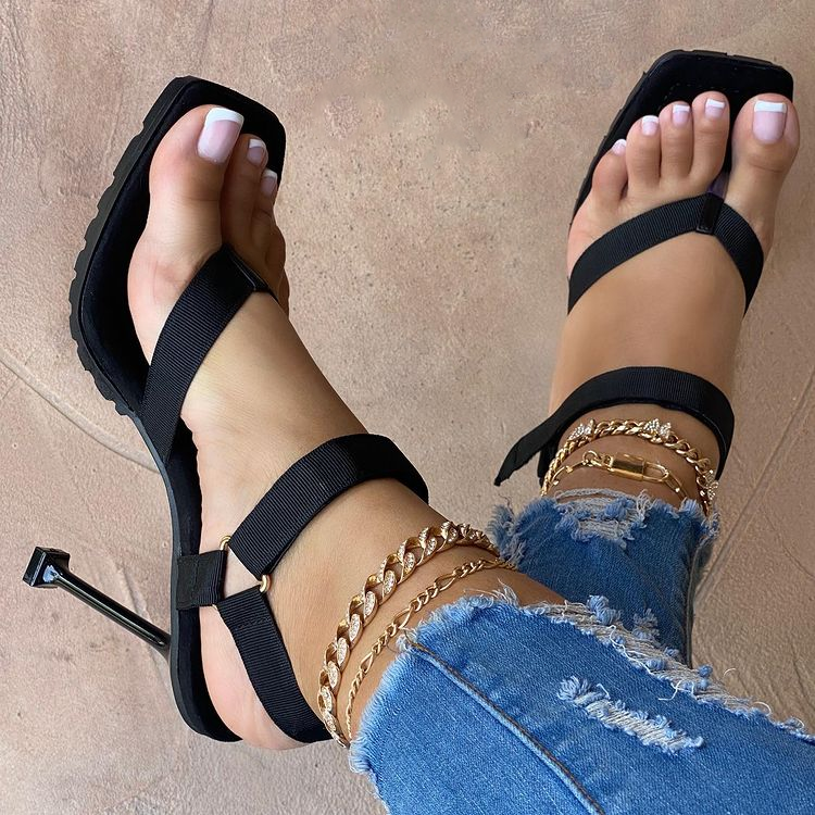 Sexy High Heel Sandals for Women - Elegant & Comfortable Summer Party Shoes | Perfect for Weddings, Dates & Night Out