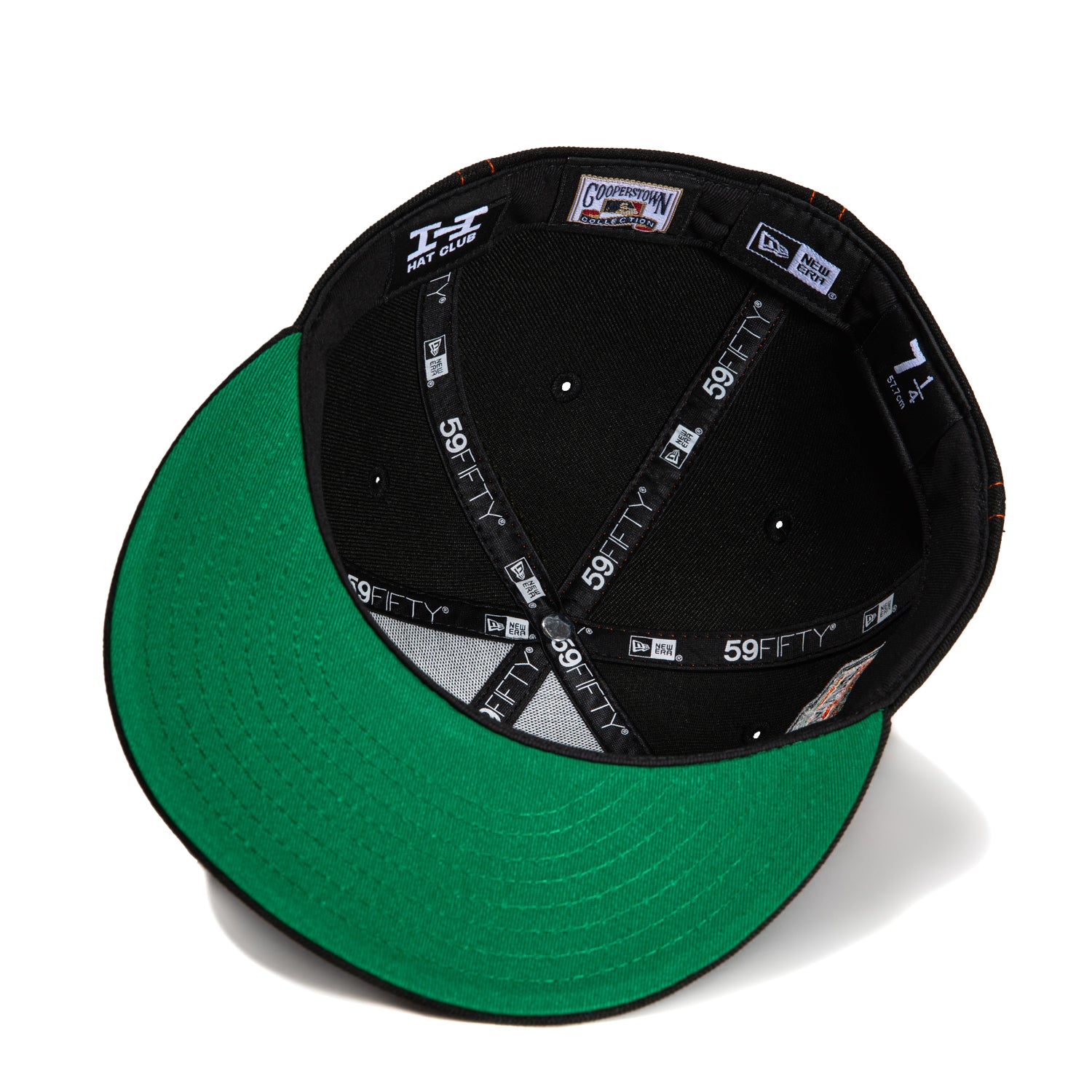 New Era 59Fifty Arizona Diamondbacks Contrast Stitch Snapback Hat with Inaugural Patch - Black & Light Orange | Official MLB Baseball Cap for Fans & Streetwear Fashion