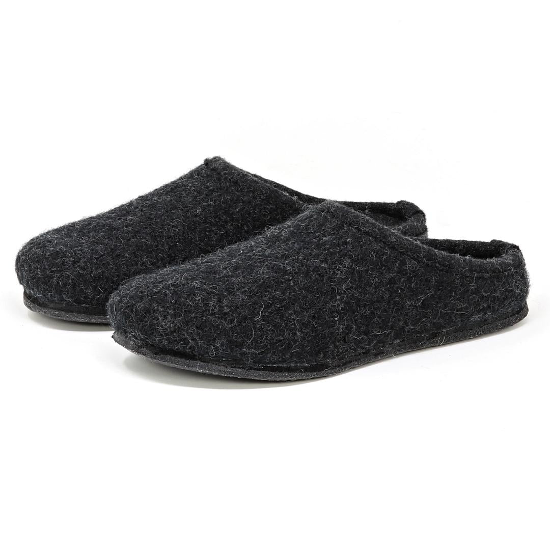 Women's Alpine Comfort Wool Slippers - Cozy Indoor/Outdoor Winter House Shoes for Women - Perfect for Home, Lounge, and Cold Weather Wear