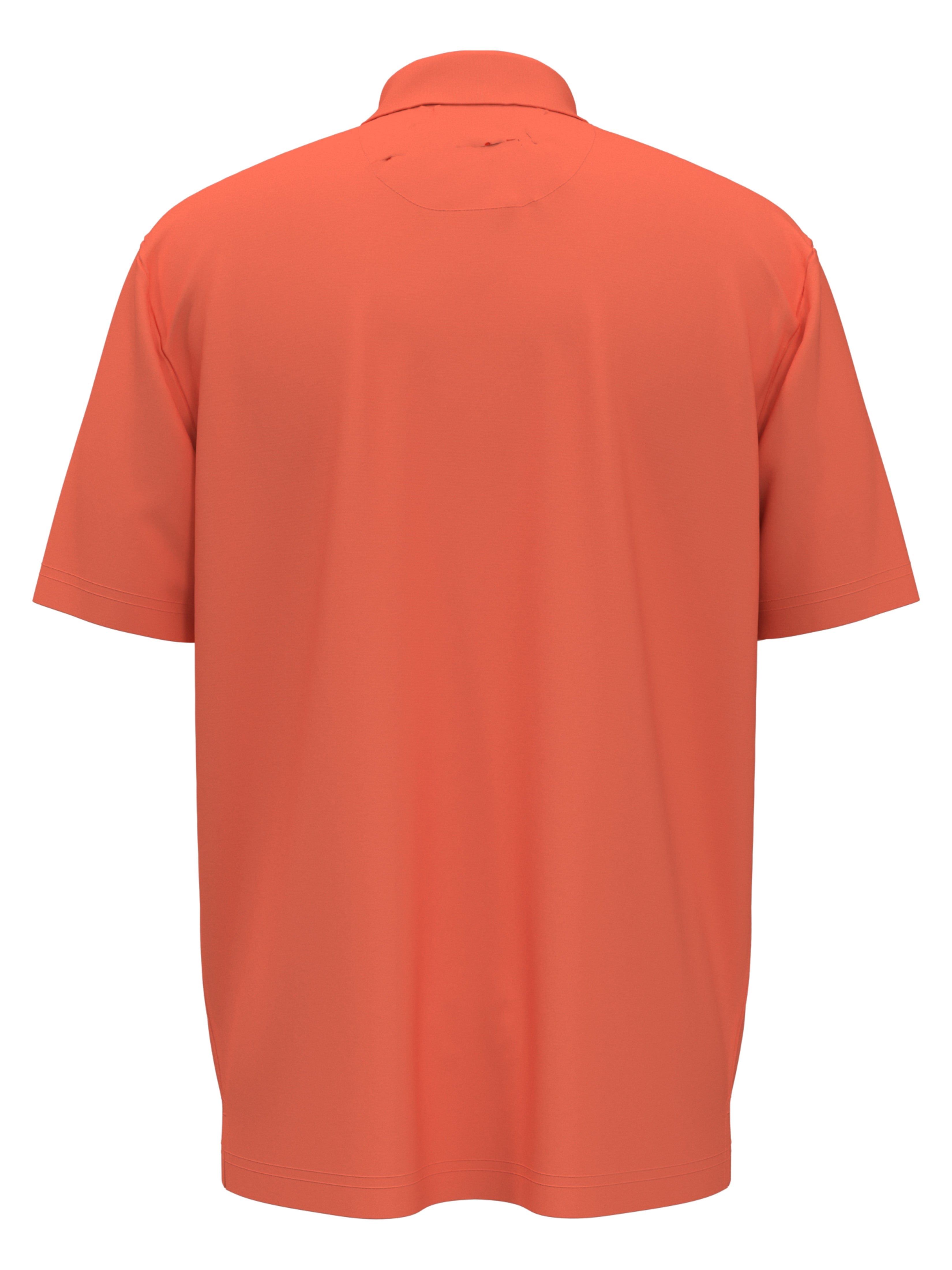 Men's Breathable Micro Hex Solid Golf Polo Shirt - Moisture Wicking & UV Protection - Perfect for Golf, Casual Wear & Outdoor Activities