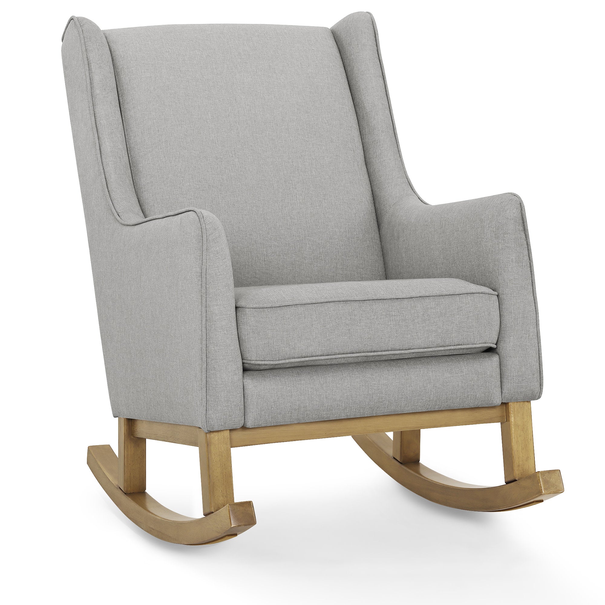 Comfortable Hanover Rocking Chair for Living Room - Relaxing Nursery Glider with Padded Seat & Back Support - Perfect for Nursery, Bedroom or Porch
