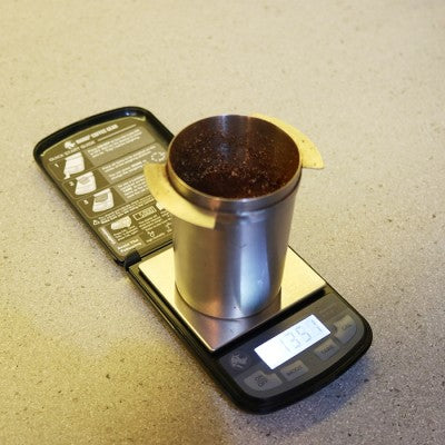 Rhino Coffee Gear Pocket Scale - Digital Mini Scale for Coffee, Tea, and Espresso - Portable Food Scale with 0.1g Precision - Perfect for Home Brewing, Camping, and Travel
