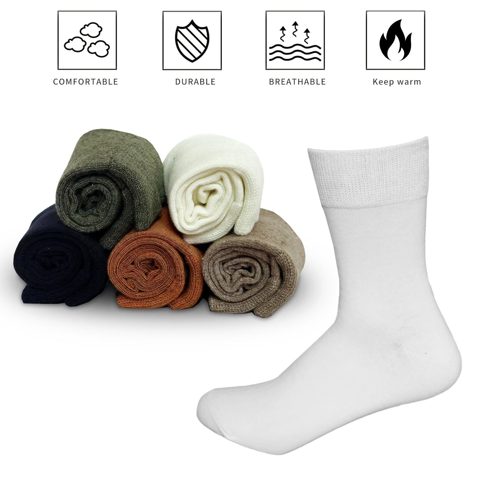 Women's Cute Animal Print Crew Socks - Colorful Funny Novelty Cotton Socks for Casual Wear | Perfect for Gifts, Lounge Wear & Costume Accessories