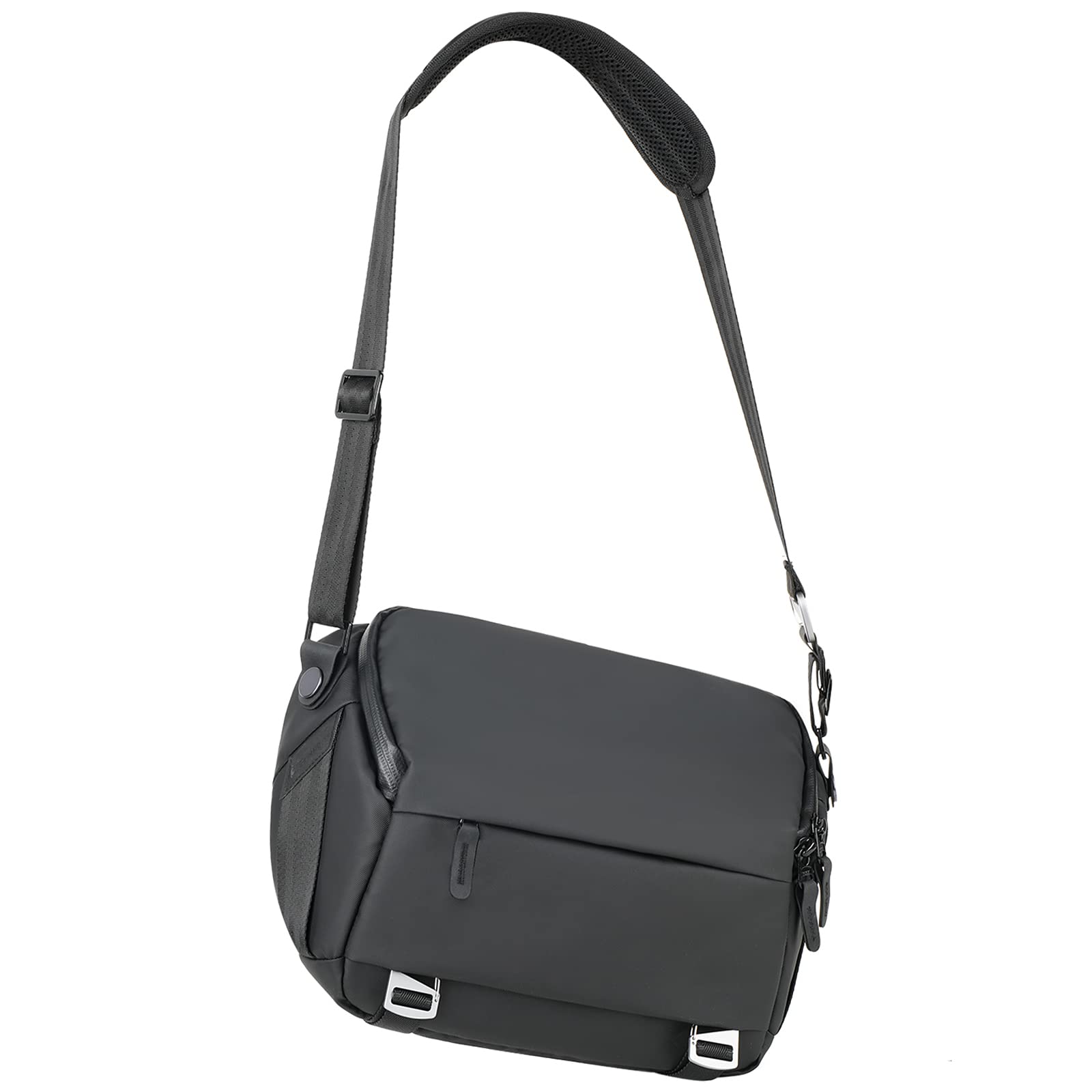 Waterproof DSLR Camera Sling Bag for Photographers - Besnfoto Small Crossbody Shoulder Case for Mirrorless & DSLR Cameras (Black) - Perfect for Travel, Hiking & Outdoor Photography