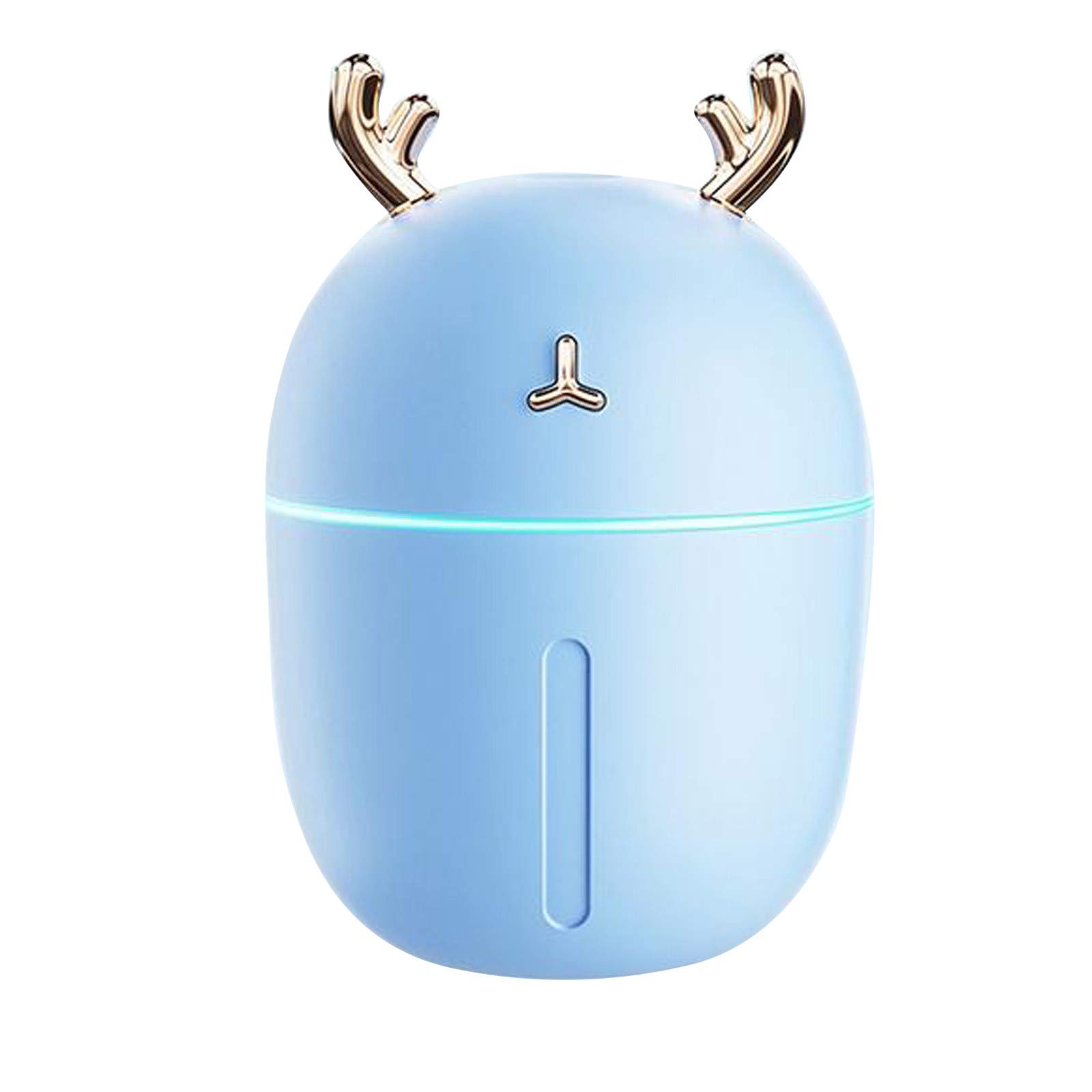 Muised Cool Mist Humidifier - Portable Mini USB Humidifier for Bedroom, Home & Office - Quiet Air Moisturizer with Adjustable Mist - Perfect for Dry Air Relief, Baby Nursery & Plants Care