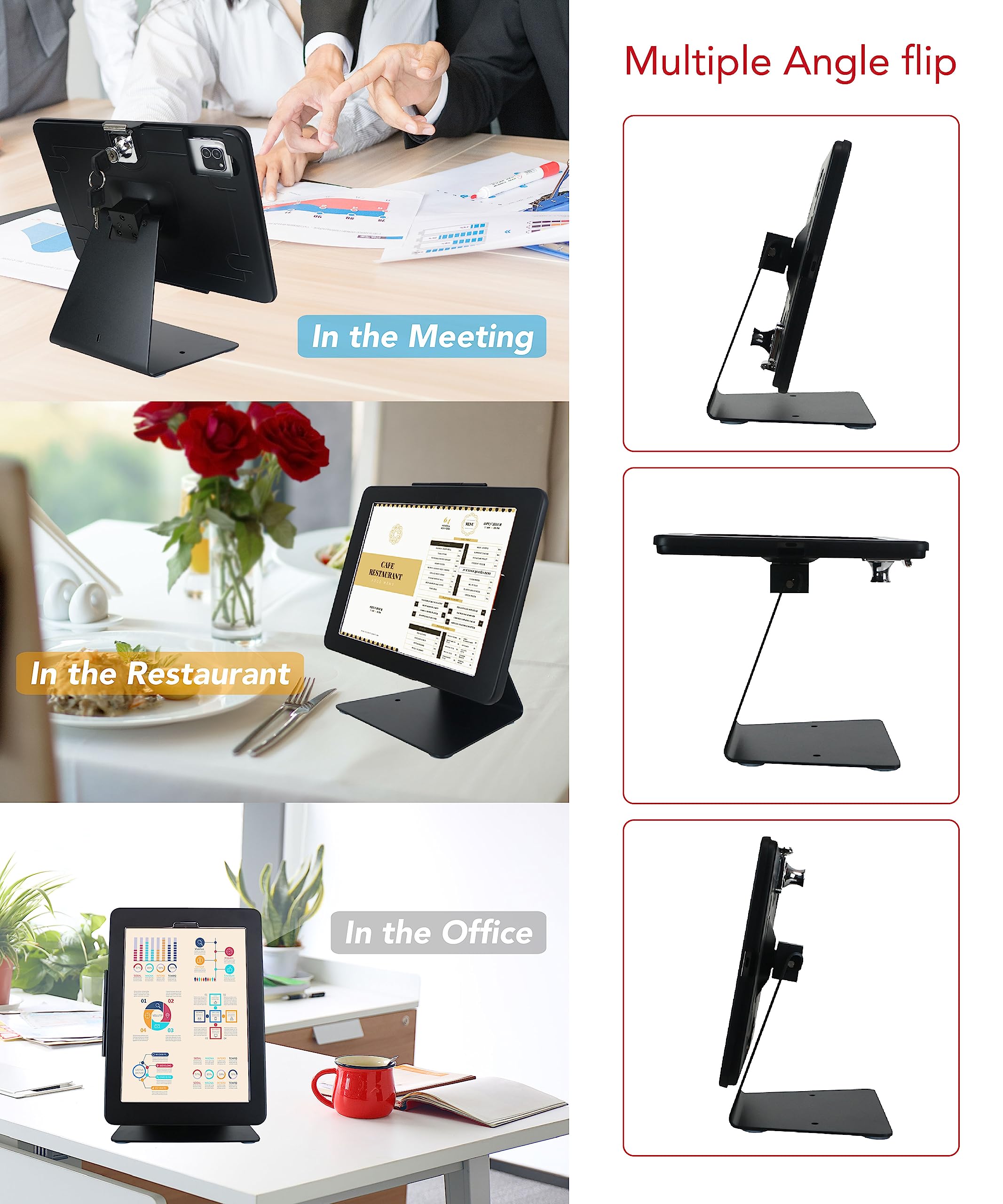 Secure Desktop Anti-Theft Stand Holder for 11
